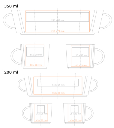 lucas lunch set nadruk