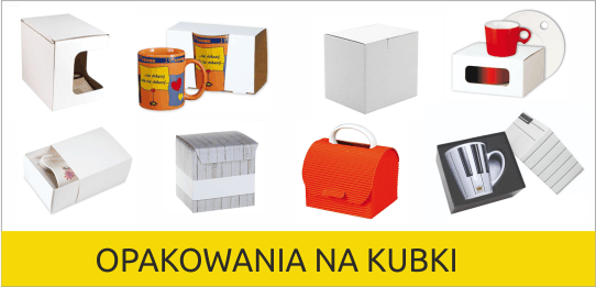 opakowania pudelka na kubki reklamowe